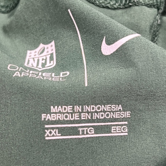 New York Jets On Field Apparel NFL Football Green Mens Athletic Shorts - Picture 7 of 8